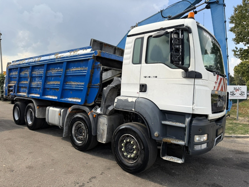 MAN TGS 41.360 8x4 - *EURO 3* TIPPER - FLIEGL PUSH TIPPER - BIG AXLES / HUB REDUCTION - STEEL SPRING - AS TRONIC AUTOMATIC - Camion basculantă: Foto 1 MAN TGS 41.360 8x4 - *EURO 3* TIPPER - FLIEGL PUSH TIPPER - BIG AXLES / HUB REDUCTION - STEEL SPRING - AS TRONIC AUTOMATIC - Camion basculantă: Foto 1