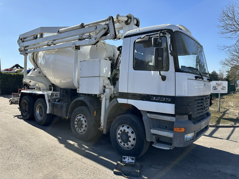 Mercedes-Benz ACTROS 3235 8x4 PUMI SCHWING - MIXER + PUMP - STEEL SPRING / HUB REDUCTION - AP ACHSEN - Autopompă de beton: Foto 1 Mercedes-Benz ACTROS 3235 8x4 PUMI SCHWING - MIXER + PUMP - STEEL SPRING / HUB REDUCTION - AP ACHSEN - Autopompă de beton: Foto 1