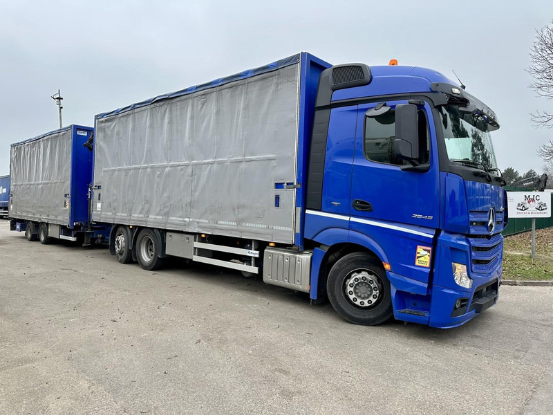 Mercedes-Benz Actros 2645 6x2 105m³ JUMBO + RETARDER + KRAN PALFINGER PK 19.001 SLD (4x) + RADIO - *FULL AIR* - FRIGO - EURO 6 - SAF AXLES - BELGIAN TRUCK - Camion furgon, Camion cu macara: Foto 1 Mercedes-Benz Actros 2645 6x2 105m³ JUMBO + RETARDER + KRAN PALFINGER PK 19.001 SLD (4x) + RADIO - *FULL AIR* - FRIGO - EURO 6 - SAF AXLES - BELGIAN TRUCK - Camion furgon, Camion cu macara: Foto 1