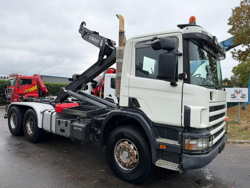 Scania 114C-380 6X4 HOOKLIFT / GANCHO HIAB MULTILIFT - RETARDER - A/C - EURO 3 - SPRING / BALLESTAS / BLATT / LAMES - Camion cu cârlig: Foto 1 Scania 114C-380 6X4 HOOKLIFT / GANCHO HIAB MULTILIFT - RETARDER - A/C - EURO 3 - SPRING / BALLESTAS / BLATT / LAMES - Camion cu cârlig: Foto 1