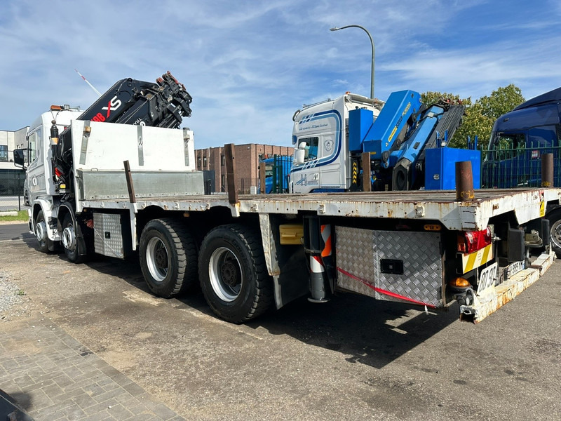 Scania 114C-380 8x4 + CRANE HIAB 700 E-5 - PLATFORM 6m80 + TWISTLOCKS - MANUAL - RETARDER - STEEL SPRING / BIG AXLE HUB REDUCTION - AP ACHSEN - Camion cu macara: Foto 4 Scania 114C-380 8x4 + CRANE HIAB 700 E-5 - PLATFORM 6m80 + TWISTLOCKS - MANUAL - RETARDER - STEEL SPRING / BIG AXLE HUB REDUCTION - AP ACHSEN - Camion cu macara: Foto 4