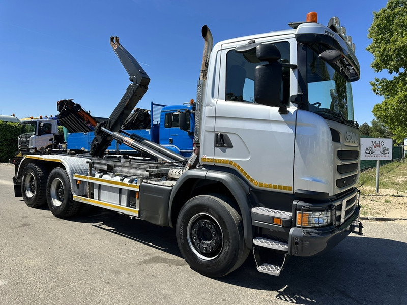 Scania G450 6x4 HAAKSYSTEEM AJK 20T - 5760mm - 3m90 WB - BLADVERING / NAAFREDUCTIE - EURO 6 - BE TRUCK - Camion cu cârlig: Foto 1 Scania G450 6x4 HAAKSYSTEEM AJK 20T - 5760mm - 3m90 WB - BLADVERING / NAAFREDUCTIE - EURO 6 - BE TRUCK - Camion cu cârlig: Foto 1