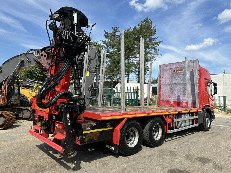 Scania G500 XT 6x4 WOOD / TIMBER / HOLZ CRANE PALFINGER EPSILON Q150Z + RETARDER - FULL AIR SUSP. - BE TRUCK - Camion forestier, Camion cu macara: Foto 4 Scania G500 XT 6x4 WOOD / TIMBER / HOLZ CRANE PALFINGER EPSILON Q150Z + RETARDER - FULL AIR SUSP. - BE TRUCK - Camion forestier, Camion cu macara: Foto 4