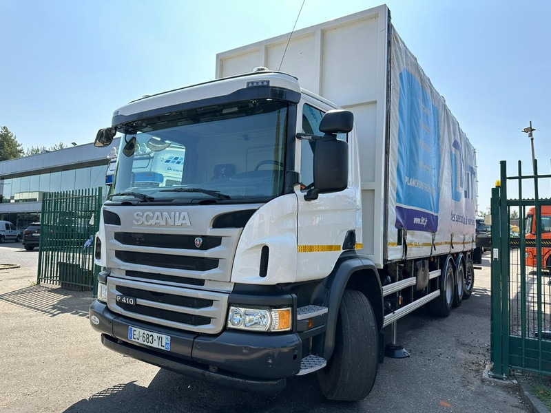 Scania P410 8x4 TRIDEM + CRANE HIAB 244 EP-4 HIDUO - RETARDER - LIFT + STEERING AXLE - *327.000km* - RADIO - Camion cu macara: Foto 4 Scania P410 8x4 TRIDEM + CRANE HIAB 244 EP-4 HIDUO - RETARDER - LIFT + STEERING AXLE - *327.000km* - RADIO - Camion cu macara: Foto 4