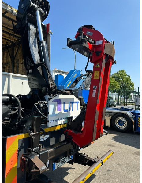 Camion cu macara Scania P410 8x4 TRIDEM + CRANE HIAB 244 EP-4 HIDUO - RETARDER - LIFT + STEERING AXLE - *327.000km* - RADIO: Foto 19
