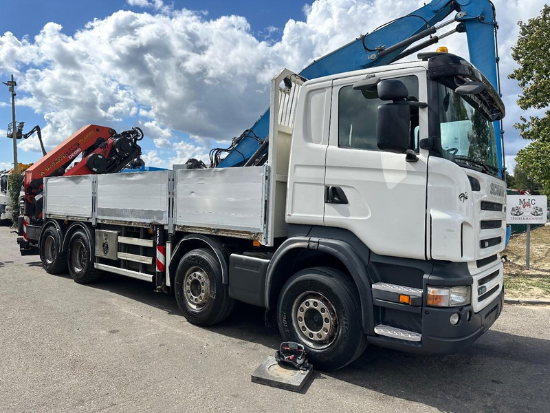 Scania R420 8x4 + CRANE PALFINGER PK44002 F (7x) + Rotator - 6m50 platform - Manual - - Camion cu macara: Foto 2 Scania R420 8x4 + CRANE PALFINGER PK44002 F (7x) + Rotator - 6m50 platform - Manual - - Camion cu macara: Foto 2