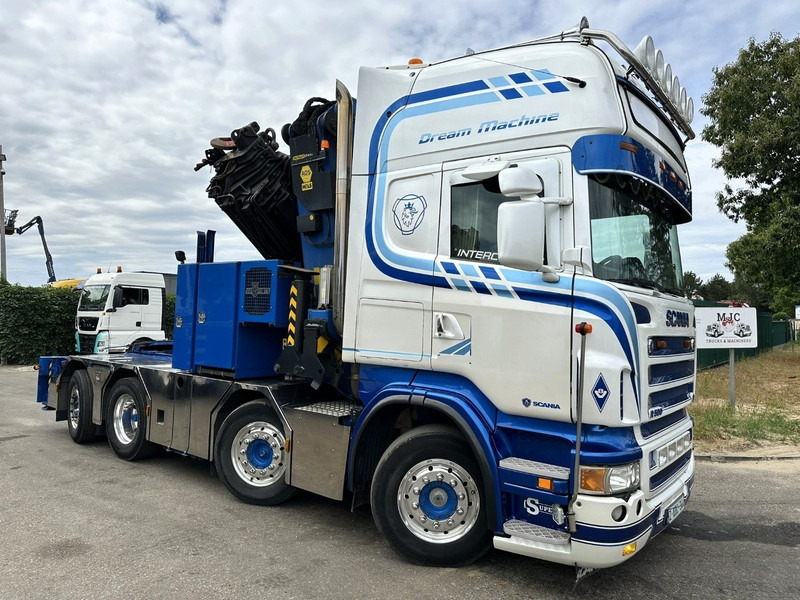 Scania R500 8x2 + CRANE 100Tm! PALFINGER PK100002 G 8x + 1 ME - RETARDER - ALCOA DURA BRIGHT - LIFT + STEERING - 5/6 HYDR F - TÜV 05/2026 - TOP CONDITION - Camion cu macara: Foto 2 Scania R500 8x2 + CRANE 100Tm! PALFINGER PK100002 G 8x + 1 ME - RETARDER - ALCOA DURA BRIGHT - LIFT + STEERING - 5/6 HYDR F - TÜV 05/2026 - TOP CONDITION - Camion cu macara: Foto 2