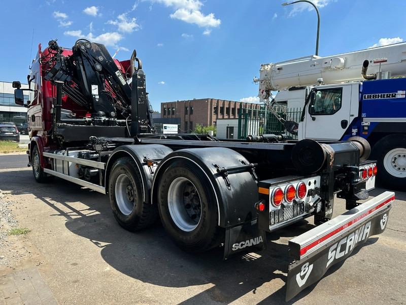 Scania R580 6X2 V8 HOOKLIFT + CRANE HIAB 211 E-4 HIPRO - ROTATOR - RETARDER - ALCOA ALU - RADIO - NL TRUCK - Camion cu cârlig, Camion cu macara: Foto 5 Scania R580 6X2 V8 HOOKLIFT + CRANE HIAB 211 E-4 HIPRO - ROTATOR - RETARDER - ALCOA ALU - RADIO - NL TRUCK - Camion cu cârlig, Camion cu macara: Foto 5