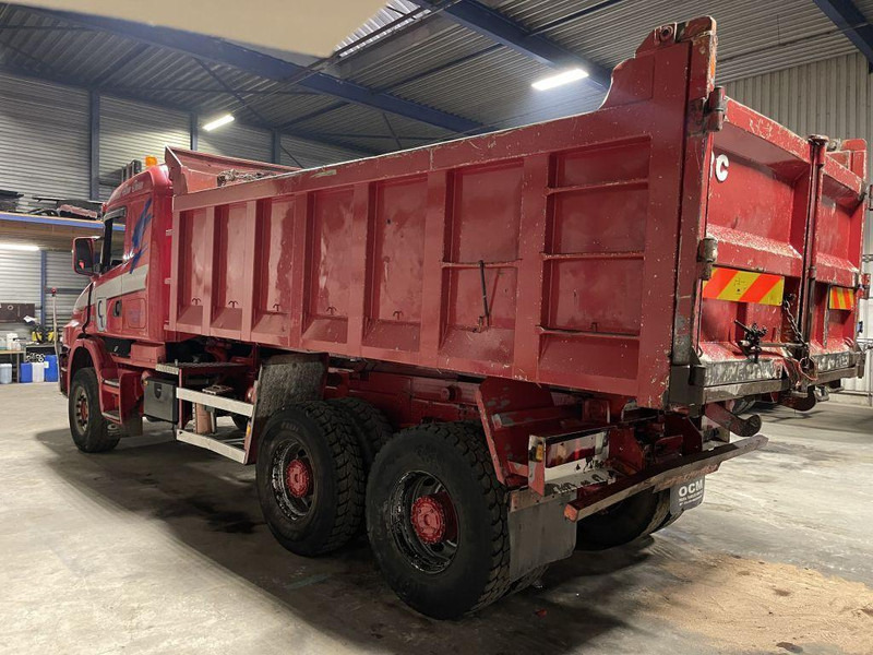 Scania T124-420 TORPEDO HAUBE - 6x4 - KIPPER - MANUAL GRS900 3+3 - STEEL SPRING / BALLIESTAS / LAMES / BLATT - Camion basculantă: Foto 3 Scania T124-420 TORPEDO HAUBE - 6x4 - KIPPER - MANUAL GRS900 3+3 - STEEL SPRING / BALLIESTAS / LAMES / BLATT - Camion basculantă: Foto 3