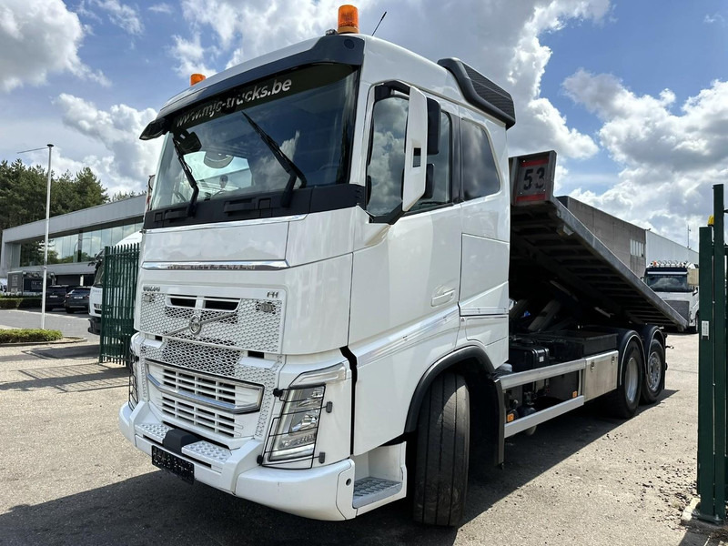 Volvo FH 420 6x2 KETTING 24T / CHAIN / KETTEN SYSTEM - LIFT + STEERING AXLE - INCL CONTAINER - I SHIFT - BE TRUCK - Camion cu sistem de cablu: Foto 3 Volvo FH 420 6x2 KETTING 24T / CHAIN / KETTEN SYSTEM - LIFT + STEERING AXLE - INCL CONTAINER - I SHIFT - BE TRUCK - Camion cu sistem de cablu: Foto 3