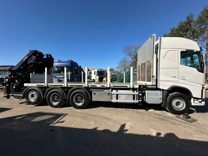 Volvo FH 420 8x4 TRIDEM + KRAAN HIAB 408 E-8 HIPRO + WINCH - 63.000km ONLY - CREWCAB 4 SEATER - PLATFORM 7m - TOP CONDITION - Camion platformă, Camion cu macara: Foto 5 Volvo FH 420 8x4 TRIDEM + KRAAN HIAB 408 E-8 HIPRO + WINCH - 63.000km ONLY - CREWCAB 4 SEATER - PLATFORM 7m - TOP CONDITION - Camion platformă, Camion cu macara: Foto 5