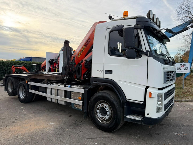 Volvo FM 400 6x2 HOOKLIFT + CRANE PALFINGER PK 15500 B (2x) - 5/6 F - MANUAL - EURO 4 - BE TRUCK - Camion cu cârlig, Camion cu macara: Foto 3 Volvo FM 400 6x2 HOOKLIFT + CRANE PALFINGER PK 15500 B (2x) - 5/6 F - MANUAL - EURO 4 - BE TRUCK - Camion cu cârlig, Camion cu macara: Foto 3
