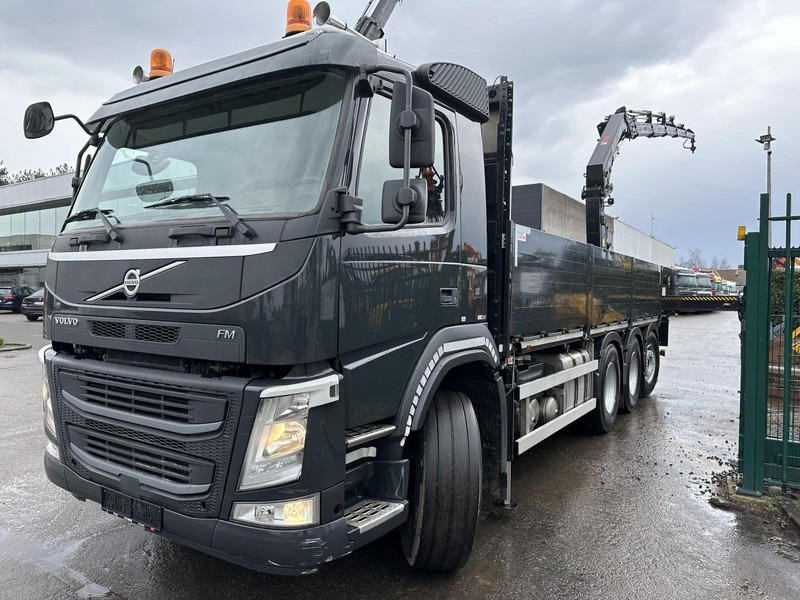 Volvo FM 460 8x4 TRIDEM + CRANE HIAB 192 E-5 X HIPRO - DYNAMIC STEERING - 364.000km - TOP CONDITION - Camion platformă, Camion cu macara: Foto 3 Volvo FM 460 8x4 TRIDEM + CRANE HIAB 192 E-5 X HIPRO - DYNAMIC STEERING - 364.000km - TOP CONDITION - Camion platformă, Camion cu macara: Foto 3