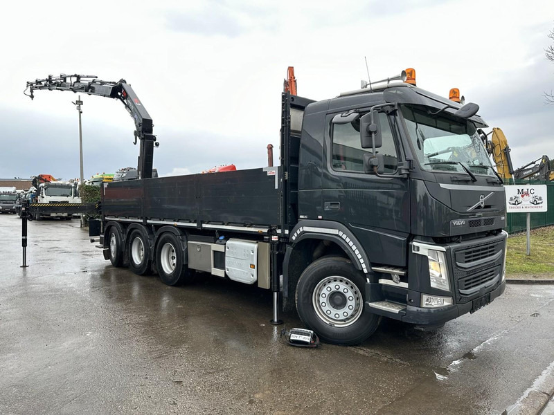 Volvo FM 460 8x4 TRIDEM + CRANE HIAB 192 E-5 X HIPRO - DYNAMIC STEERING - 364.000km - TOP CONDITION - Camion platformă, Camion cu macara: Foto 2 Volvo FM 460 8x4 TRIDEM + CRANE HIAB 192 E-5 X HIPRO - DYNAMIC STEERING - 364.000km - TOP CONDITION - Camion platformă, Camion cu macara: Foto 2