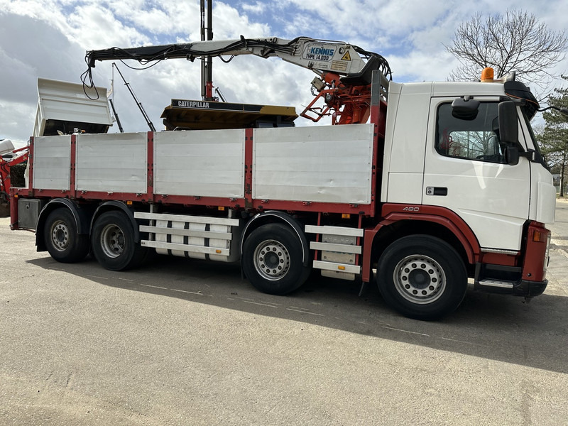 Volvo FM 480 8X2 - EURO 5 - STEERING AXLE / LENK ACHSE + KENNIS 14.000R - I SHIFT - Camion platformă: Foto 3 Volvo FM 480 8X2 - EURO 5 - STEERING AXLE / LENK ACHSE + KENNIS 14.000R - I SHIFT - Camion platformă: Foto 3