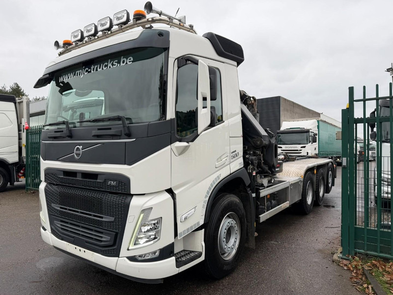 Volvo FM 500 8X4 TRIDEM HOOKLIFT + (25m!) CRANE HIAB 302 E-8x + 1 ME + WINCH - *127.000km* - *1976h crane hours* - TOP CONDITION - BE TRUCK - Camion cu cârlig, Camion cu macara: Foto 3 Volvo FM 500 8X4 TRIDEM HOOKLIFT + (25m!) CRANE HIAB 302 E-8x + 1 ME + WINCH - *127.000km* - *1976h crane hours* - TOP CONDITION - BE TRUCK - Camion cu cârlig, Camion cu macara: Foto 3