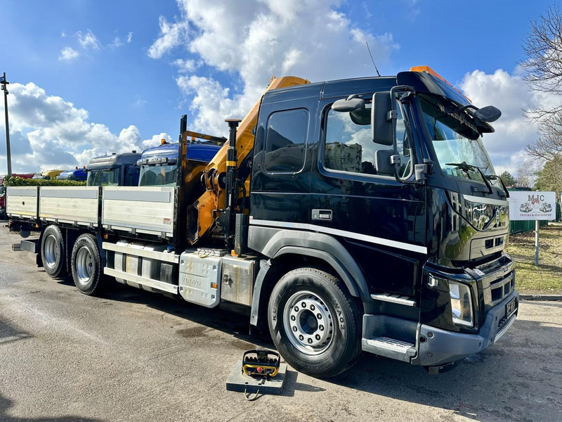 Volvo FMX 370 6x2 PLATFORM 6M35 + CRANE EFFER 215/6S -*127.000km* - LIFT AXLE - DOUBLE WHEELS - I SHIFT - EURO 6 - BE PAPERS - Camion cu macara: Foto 2 Volvo FMX 370 6x2 PLATFORM 6M35 + CRANE EFFER 215/6S -*127.000km* - LIFT AXLE - DOUBLE WHEELS - I SHIFT - EURO 6 - BE PAPERS - Camion cu macara: Foto 2