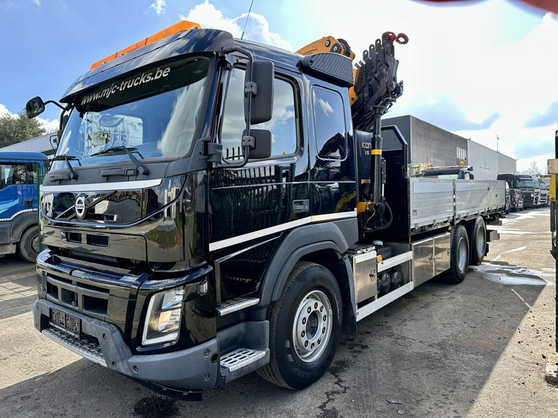Volvo FMX 370 6x2 PRITSCHE 6M35 + KRAN EFFER 215/6S -*127.000km* - LIFT AXLE - DOUBLE WHEELS - I SHIFT - EURO 6 - BE PAPERS - Camion platformă, Camion cu macara: Foto 4 Volvo FMX 370 6x2 PRITSCHE 6M35 + KRAN EFFER 215/6S -*127.000km* - LIFT AXLE - DOUBLE WHEELS - I SHIFT - EURO 6 - BE PAPERS - Camion platformă, Camion cu macara: Foto 4