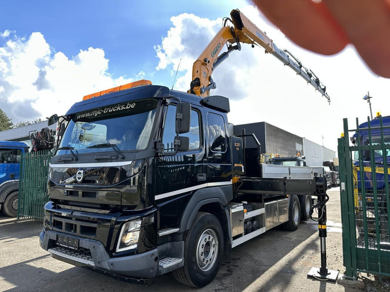 Volvo FMX 370 6x2 PRITSCHE 6M35 + KRAN EFFER 215/6S -*127.000km* - LIFT AXLE - DOUBLE WHEELS - I SHIFT - EURO 6 - BE PAPERS - Camion platformă, Camion cu macara: Foto 5 Volvo FMX 370 6x2 PRITSCHE 6M35 + KRAN EFFER 215/6S -*127.000km* - LIFT AXLE - DOUBLE WHEELS - I SHIFT - EURO 6 - BE PAPERS - Camion platformă, Camion cu macara: Foto 5