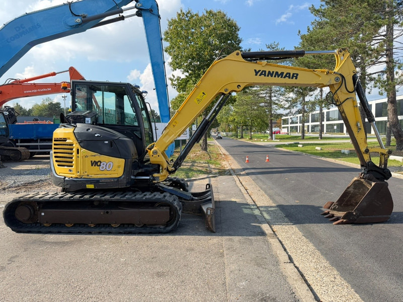 Yanmar VIO 80 8T - EXTRA HYDR F - 2013h - BLADE - A/C - QUICKHITCH - CE - BE MACHINE - Mini excavator: Foto 4 Yanmar VIO 80 8T - EXTRA HYDR F - 2013h - BLADE - A/C - QUICKHITCH - CE - BE MACHINE - Mini excavator: Foto 4