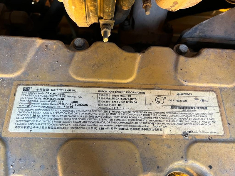 Cat 140M - Autogreder: Foto 2 Cat 140M - Autogreder: Foto 2