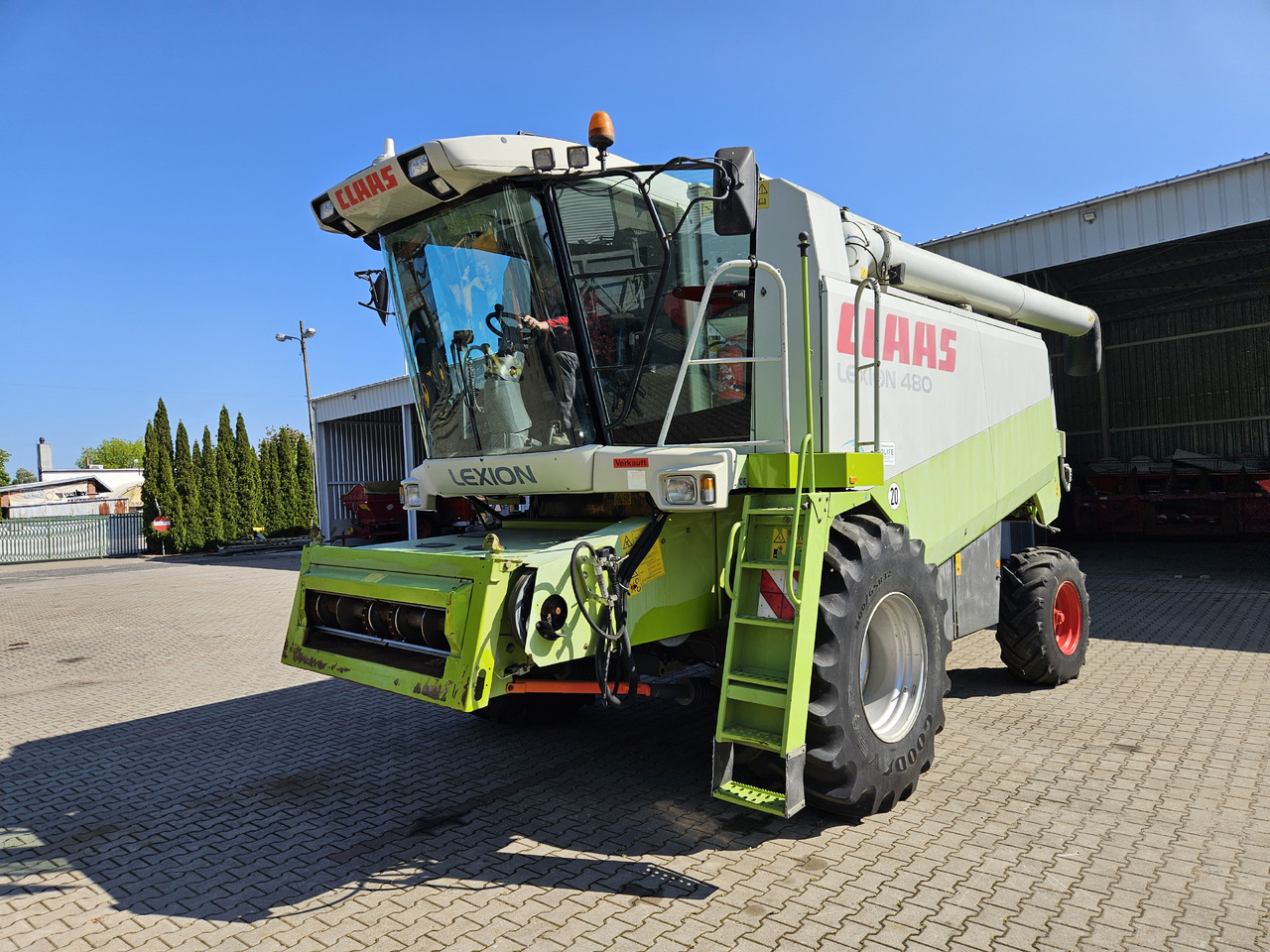 Claas Lexion 480 - Combină de recoltat cereale: Foto 1 Claas Lexion 480 - Combină de recoltat cereale: Foto 1
