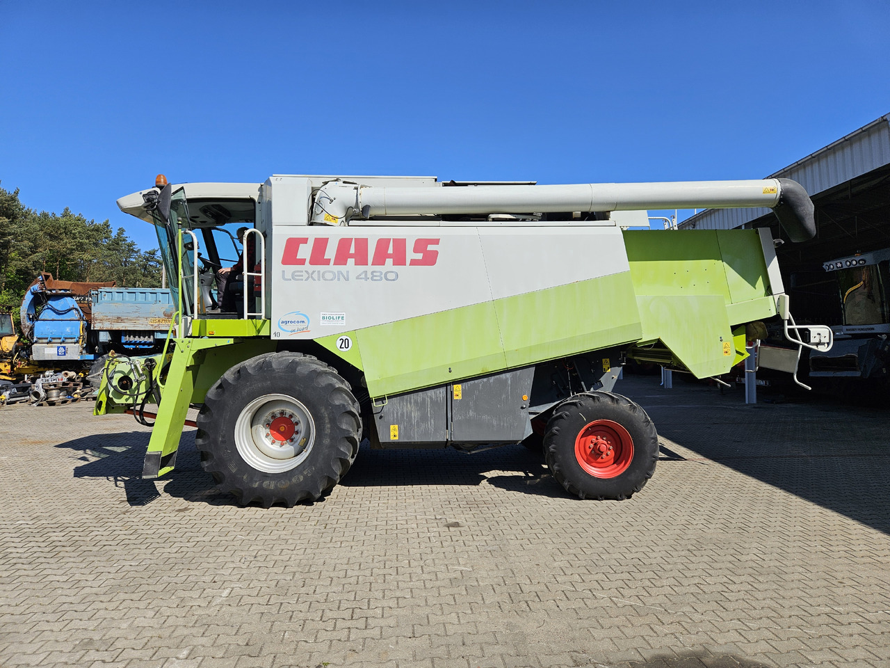 Claas Lexion 480 - Combină de recoltat cereale: Foto 2 Claas Lexion 480 - Combină de recoltat cereale: Foto 2