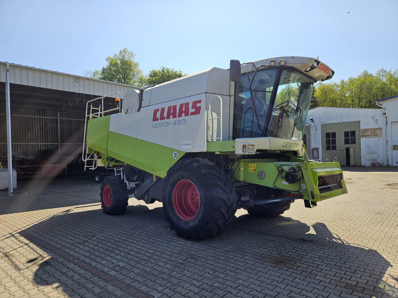 Claas Lexion 480 - Combină de recoltat cereale: Foto 3 Claas Lexion 480 - Combină de recoltat cereale: Foto 3