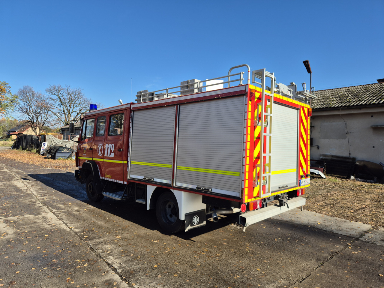 MERCEDES-BENZ 814F LF 8/6 - Autospeciala de stins incendii: Foto 4 MERCEDES-BENZ 814F LF 8/6 - Autospeciala de stins incendii: Foto 4