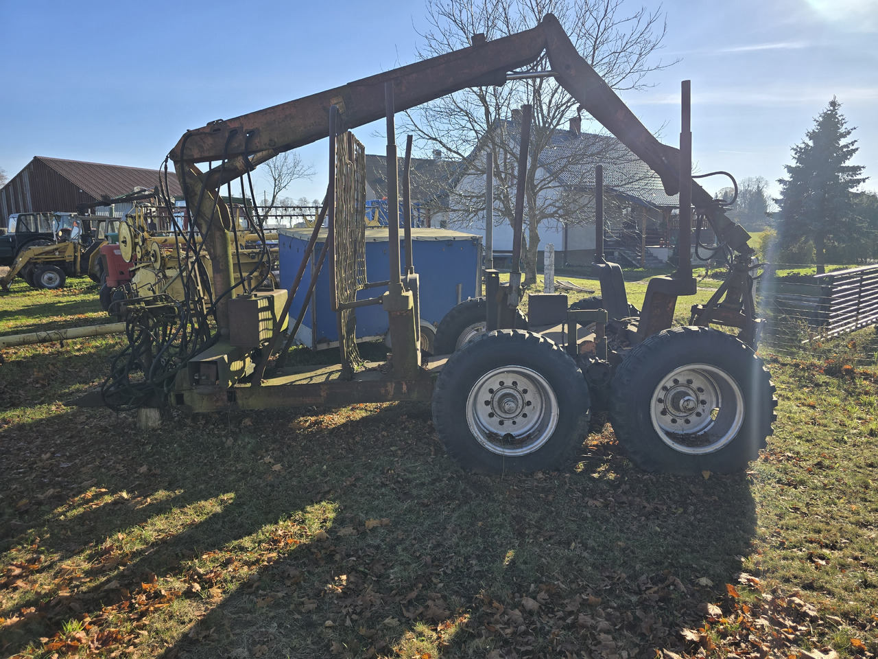 Przyczepa leśna do zrywki - Remorcă agricolă: Foto 2 Przyczepa leśna do zrywki - Remorcă agricolă: Foto 2