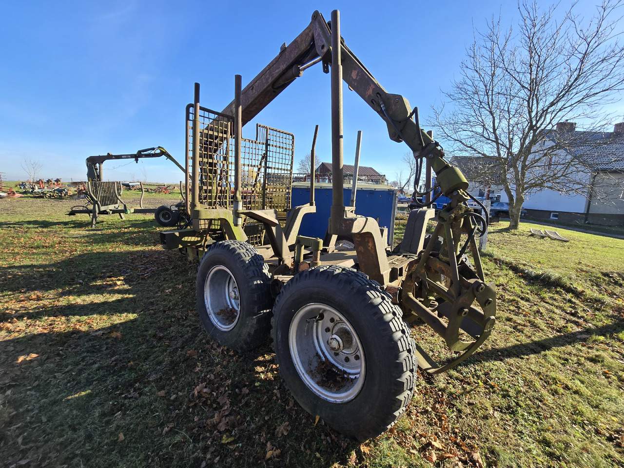 Przyczepa leśna do zrywki - Remorcă agricolă: Foto 3 Przyczepa leśna do zrywki - Remorcă agricolă: Foto 3