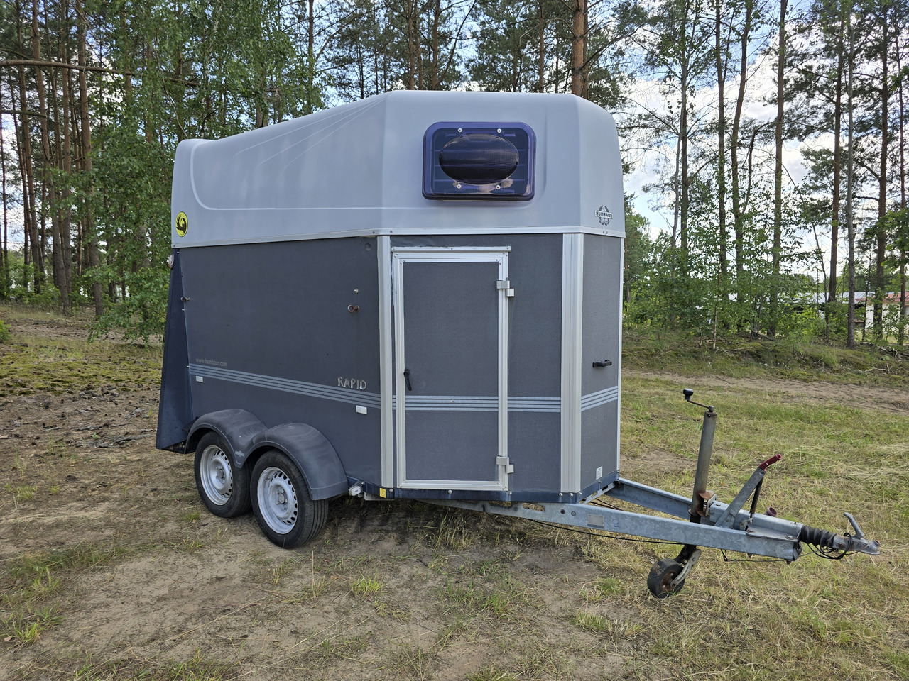 Humbaur HP2006 2ES - Remorcă transport animale: Foto 1 Humbaur HP2006 2ES - Remorcă transport animale: Foto 1