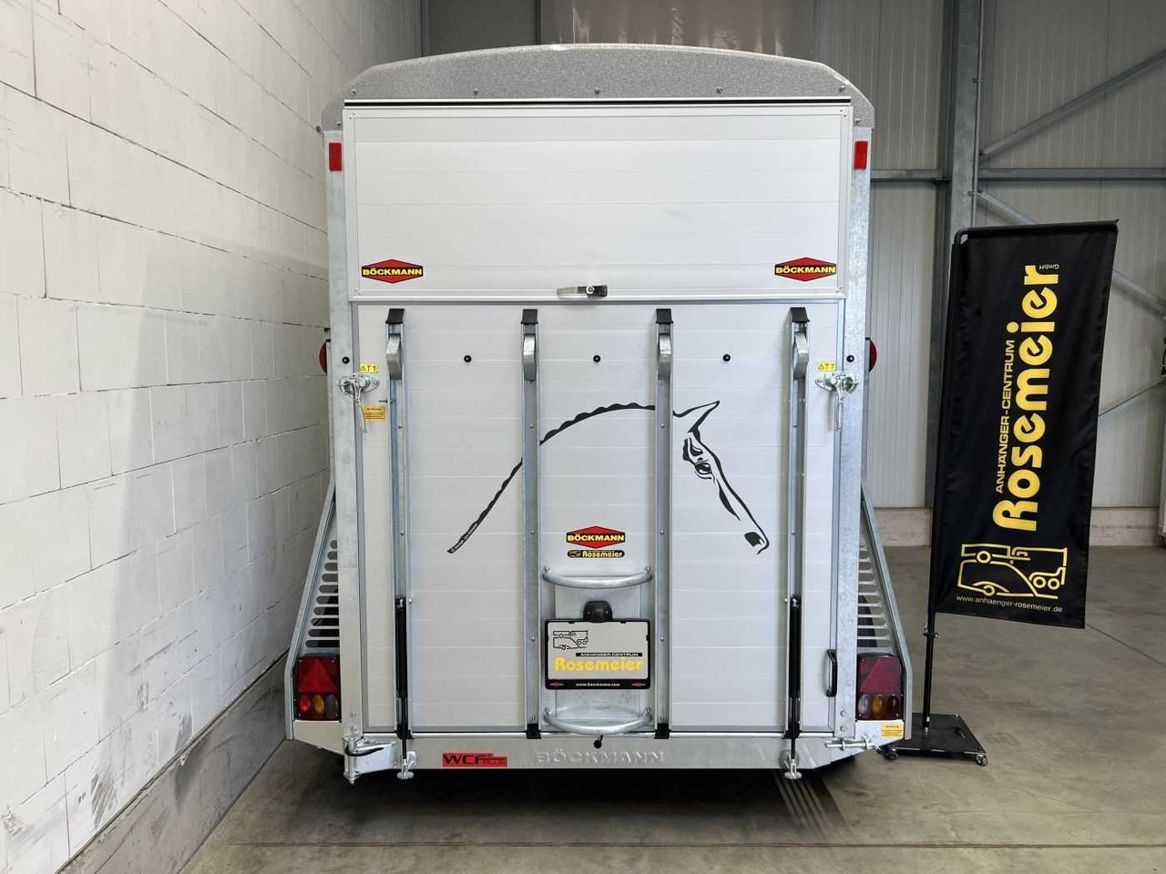 BOECKMANN Portax SKA Heckklappe Pferdeanhänger - Remorcă transport cai: Foto 5 BOECKMANN Portax SKA Heckklappe Pferdeanhänger - Remorcă transport cai: Foto 5