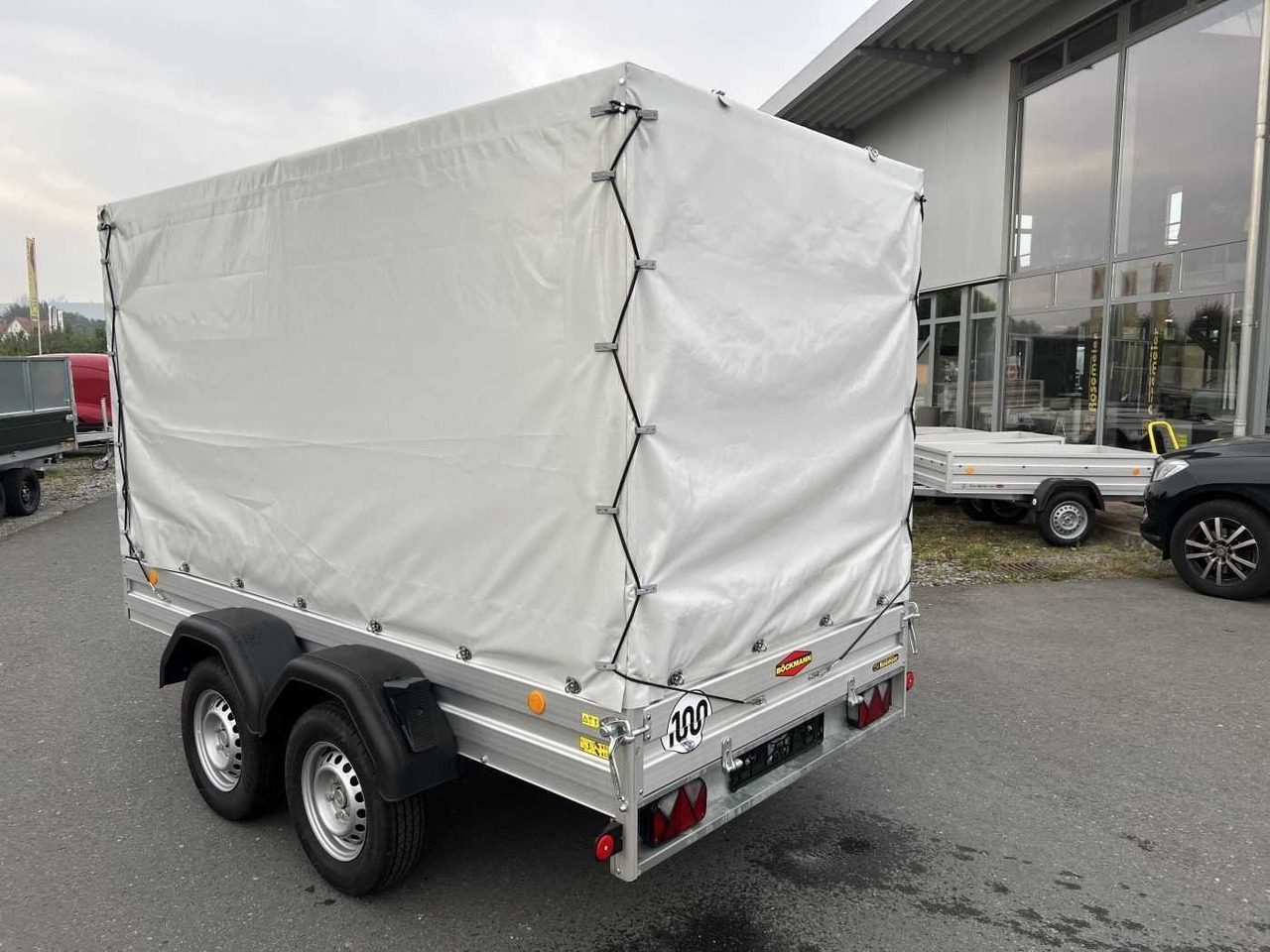 BOECKMANN TL-AL 3015/20 Plane Kastenanhänger gebremst - Remorca auto: Foto 5 BOECKMANN TL-AL 3015/20 Plane Kastenanhänger gebremst - Remorca auto: Foto 5