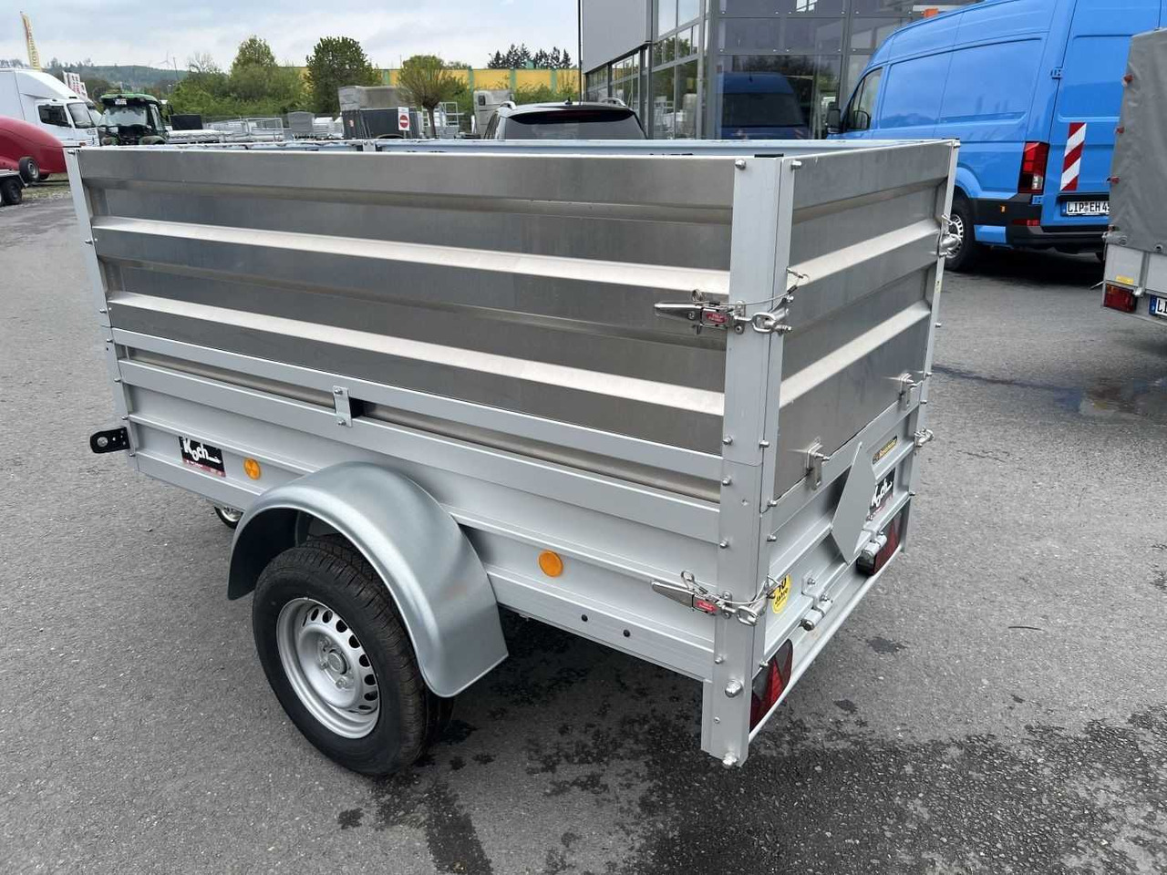 KOCH B1000 BWA Kastenanhänger gebremst - Remorca auto: Foto 5 KOCH B1000 BWA Kastenanhänger gebremst - Remorca auto: Foto 5