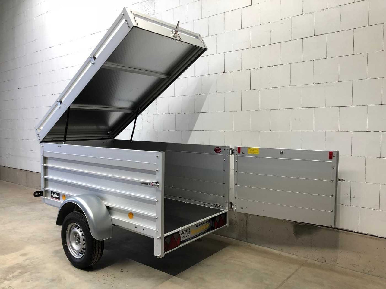 KOCH U2 mit 2 x BWEH, Deckel, Tür Deckelanhänger - Remorca auto: Foto 2 KOCH U2 mit 2 x BWEH, Deckel, Tür Deckelanhänger - Remorca auto: Foto 2