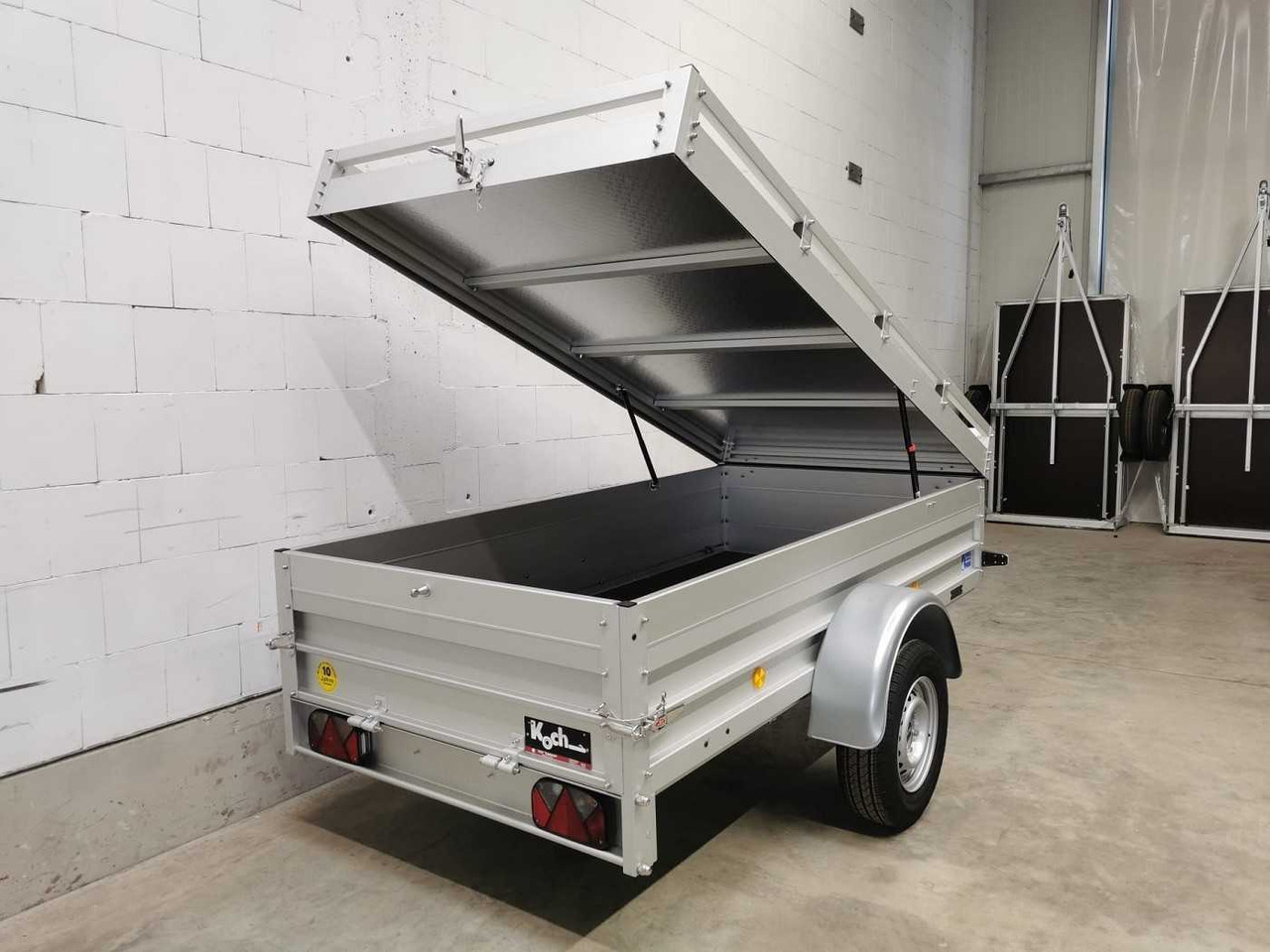 KOCH U4 Deckel Deckelanhänger - Remorca auto: Foto 2 KOCH U4 Deckel Deckelanhänger - Remorca auto: Foto 2