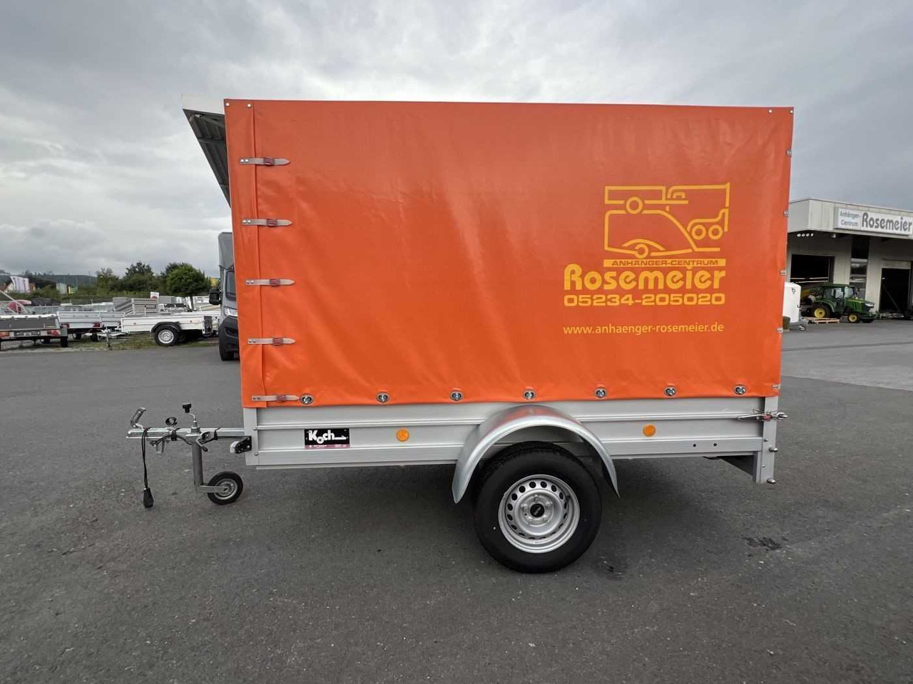 KOCH U4 Plane Kastenanhänger ungebremst - Remorca auto: Foto 4 KOCH U4 Plane Kastenanhänger ungebremst - Remorca auto: Foto 4