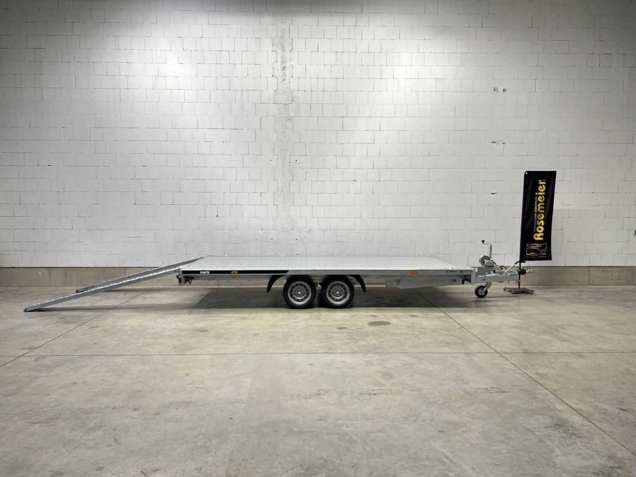 MARTZ GT Plateau 450/2 S 3,5T Alu Plattformanhänger - Remorcă transport auto: Foto 3 MARTZ GT Plateau 450/2 S 3,5T Alu Plattformanhänger - Remorcă transport auto: Foto 3