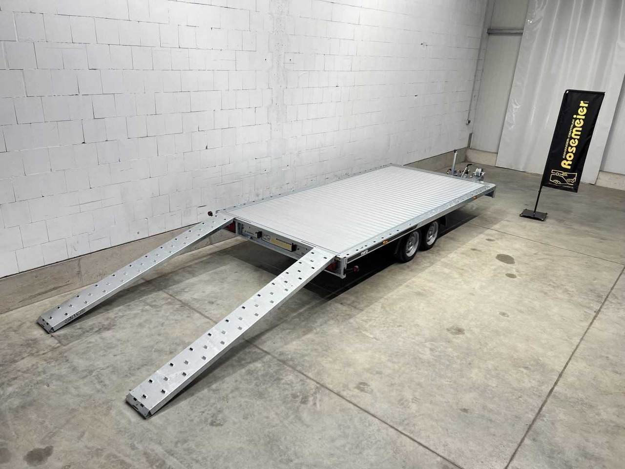 MARTZ GT Plateau 450/2 S 3T Alu Plattformanhänger - Remorcă transport auto: Foto 1 MARTZ GT Plateau 450/2 S 3T Alu Plattformanhänger - Remorcă transport auto: Foto 1