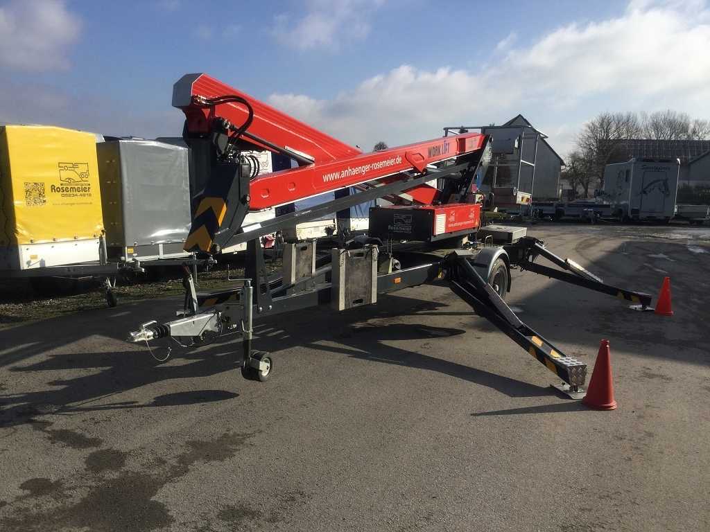 PAUS Lift GT 18A Sonderanhänger Mietgerät Maschinentransporter - Nacela tractabila: Foto 2 PAUS Lift GT 18A Sonderanhänger Mietgerät Maschinentransporter - Nacela tractabila: Foto 2