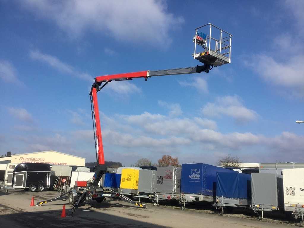 PAUS Lift GT 18A Sonderanhänger Mietgerät Maschinentransporter - Nacela tractabila: Foto 5 PAUS Lift GT 18A Sonderanhänger Mietgerät Maschinentransporter - Nacela tractabila: Foto 5