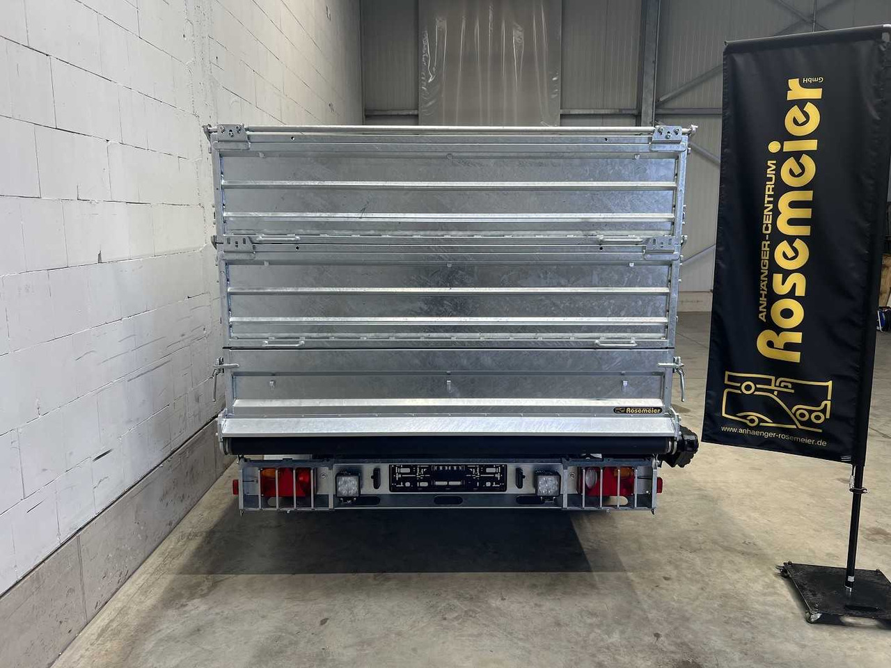 ROSEMEIER G GA 3500 mit Trennwand Abrollanhänger - Remorcă abroll/ Skiploader: Foto 3 ROSEMEIER G GA 3500 mit Trennwand Abrollanhänger - Remorcă abroll/ Skiploader: Foto 3