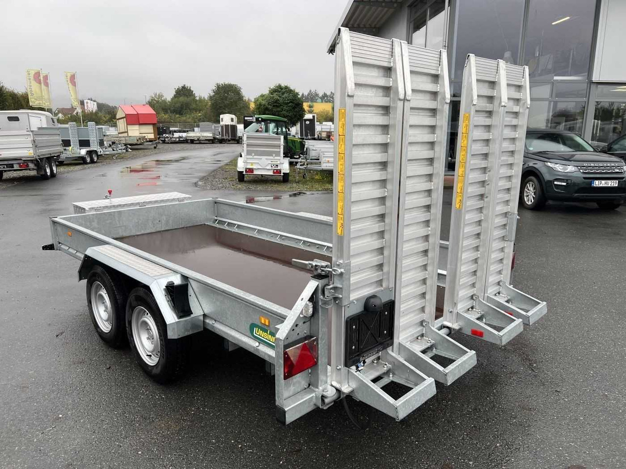 UNSINN UBA 3536-14-1800 4 Rampen Maschinentransporter - Remorcă: Foto 5 UNSINN UBA 3536-14-1800 4 Rampen Maschinentransporter - Remorcă: Foto 5