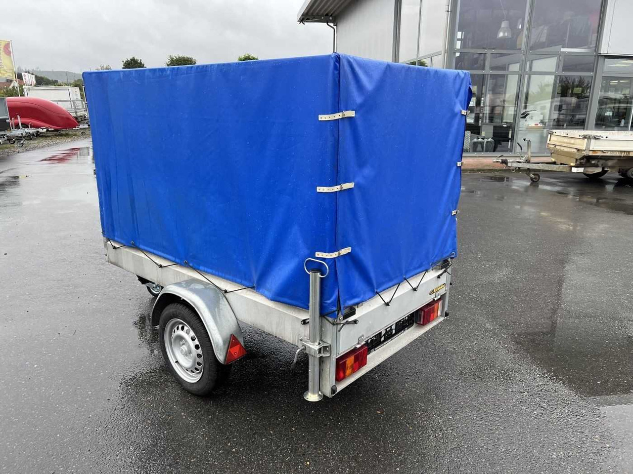 STEMA B 6075 Plane Kastenanhänger ungebremst - Remorca auto: Foto 5 STEMA B 6075 Plane Kastenanhänger ungebremst - Remorca auto: Foto 5