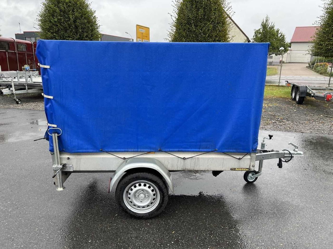 STEMA B 6075 Plane Kastenanhänger ungebremst - Remorca auto: Foto 2 STEMA B 6075 Plane Kastenanhänger ungebremst - Remorca auto: Foto 2