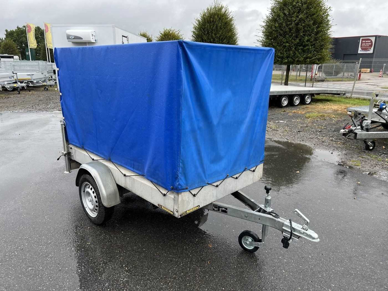 STEMA B 6075 Plane Kastenanhänger ungebremst - Remorca auto: Foto 1 STEMA B 6075 Plane Kastenanhänger ungebremst - Remorca auto: Foto 1