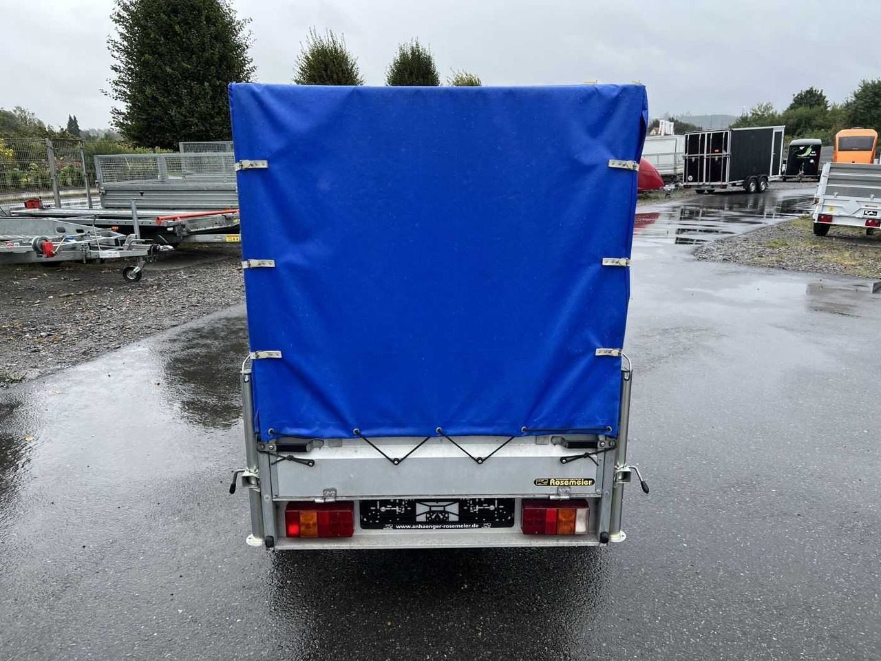 STEMA B 6075 Plane Kastenanhänger ungebremst - Remorca auto: Foto 4 STEMA B 6075 Plane Kastenanhänger ungebremst - Remorca auto: Foto 4