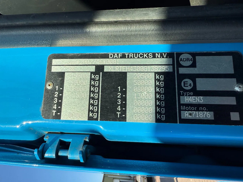 DAF XF 460 XF460 4X2 SSC/2X TANK/HOLLAND TRUCK - Cap tractor: Foto 5 DAF XF 460 XF460 4X2 SSC/2X TANK/HOLLAND TRUCK - Cap tractor: Foto 5