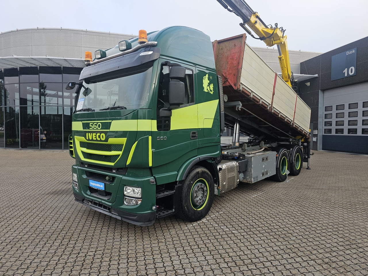 Iveco Stralis 560 6x4 - Camion transport containere/ Swap body, Camion cu macara: Foto 1 Iveco Stralis 560 6x4 - Camion transport containere/ Swap body, Camion cu macara: Foto 1